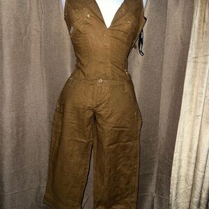 Baby Phat Tan Jumpsuit